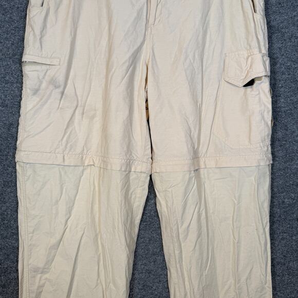 Simms Pants Mens XL Beige Convertible Chino Fishing Hiking Gorpcore Lightweight - Picture 6 of 15